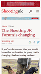 Mobile Screenshot of forums.shootinguk.co.uk